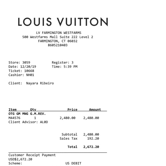 Louis Vuitton on the go GM authentic bag - Picture 7 of 7